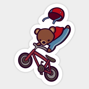 Grizzly Beardevil Stunt Sticker